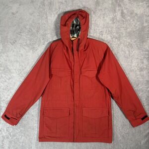 Vintage Frostline Kit Mountain Parka Jacket Red Wool Plaid Lined Medium Denver‎